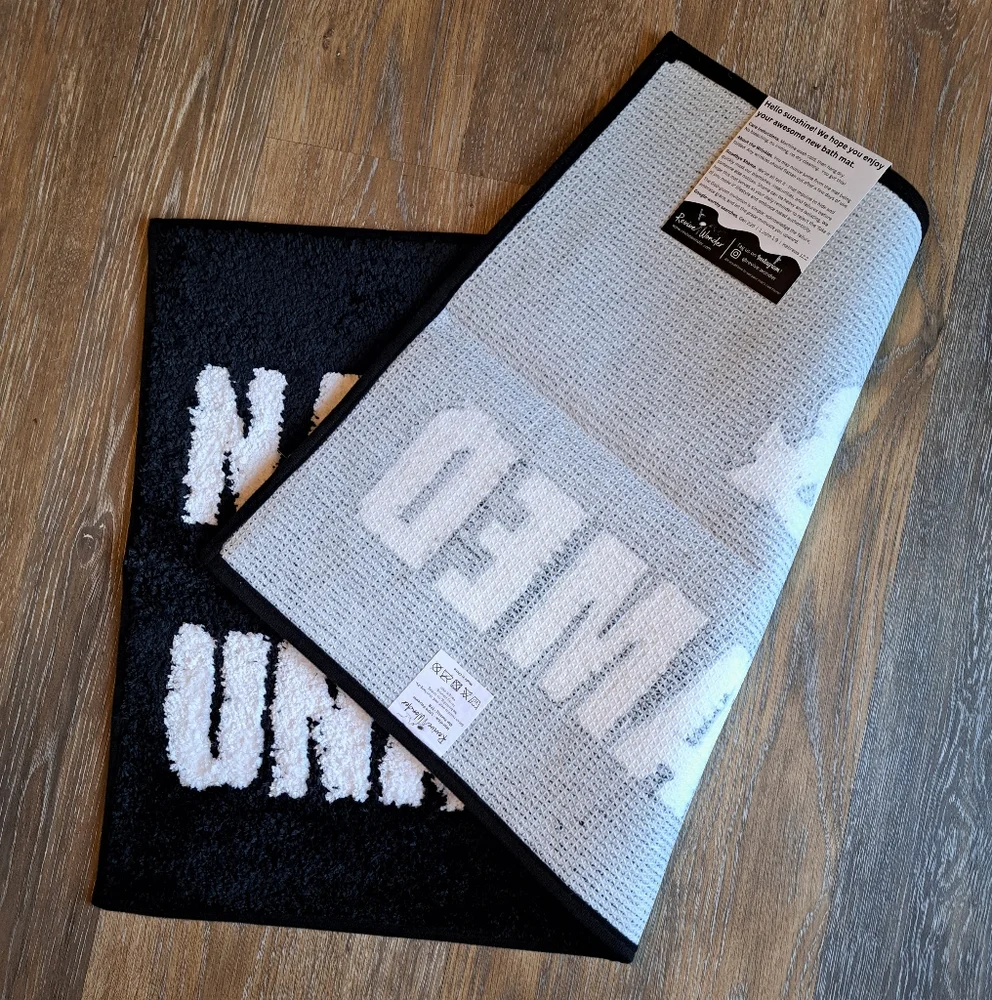 Naked & Unashamed Bathroom Rug